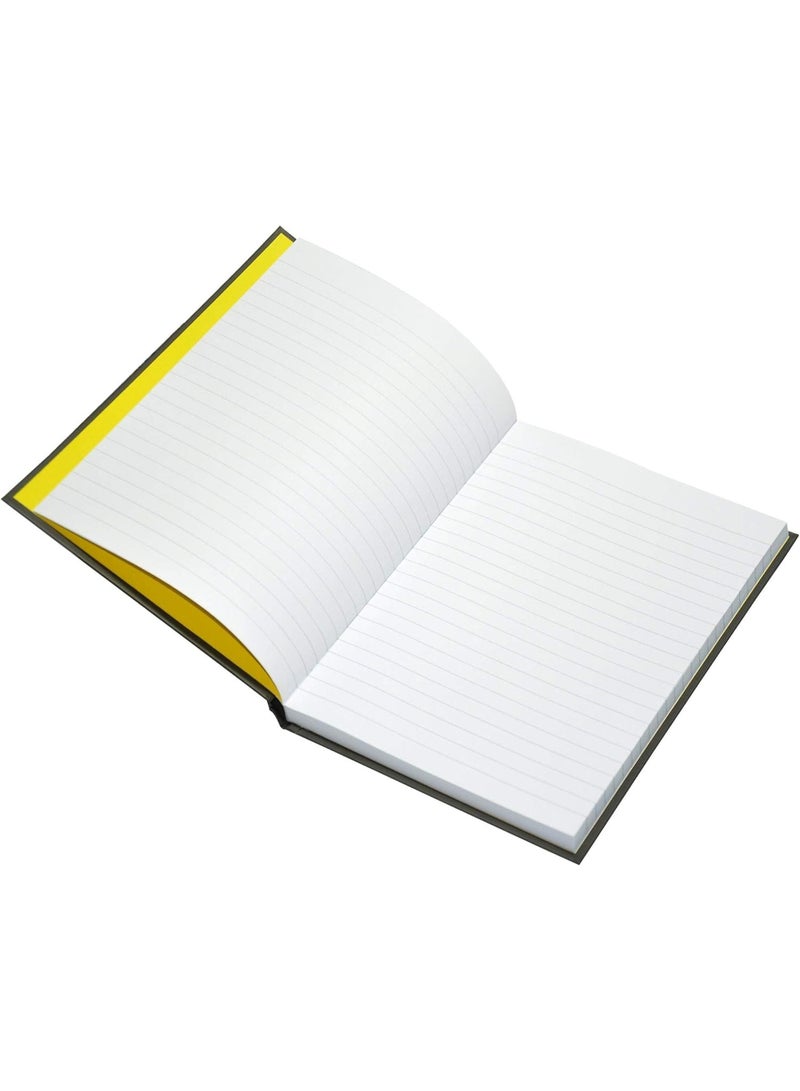 FIS Light Hard Cover Notebook, Pack of 5 Pieces, Single Line, A5 Size, 100 Sheets - LINBA51806 - Image 2